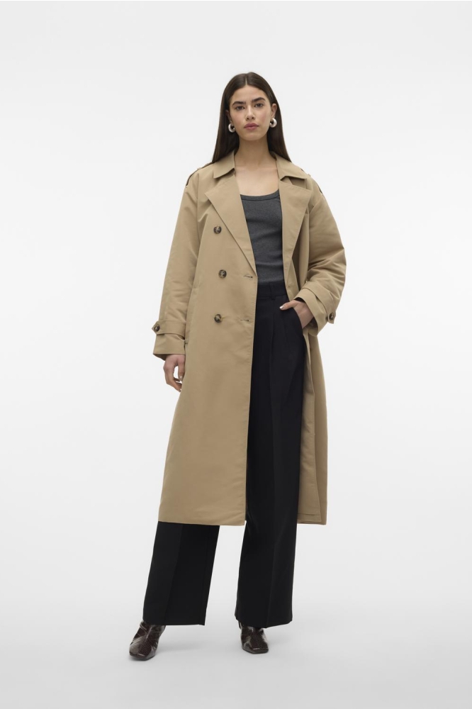 VMCHLOE LONG TRENCHCOAT GA NOOS 10300263 Silver Mink